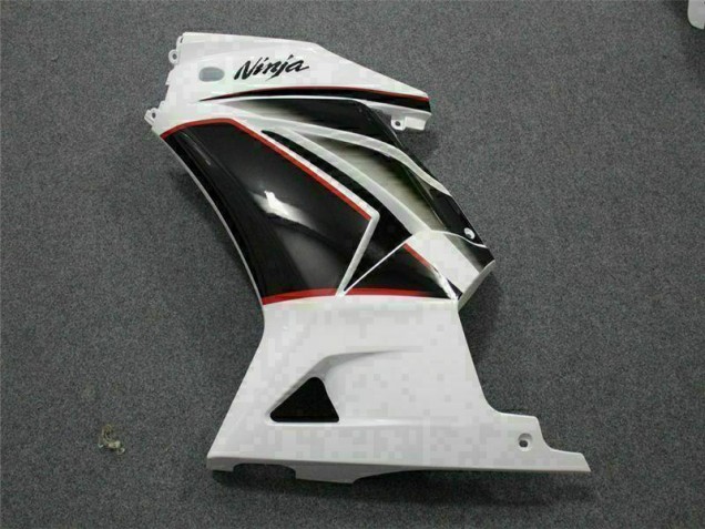Weiß Schwarz Ninja 08-12 Kawasaki EX250 Motorrad Verkleidungen Weiß Schwarz Ninja 08-12 Kawasaki EX250 Motorrad Verkleidungen