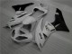 Weiß Schwarz Ninja 09-12 Kawasaki ZX6R Motorrad Verkleidung Weiß Schwarz Ninja 09-12 Kawasaki ZX6R Motorrad Verkleidung