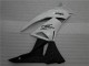 Weiß Schwarz Ninja 09-12 Kawasaki ZX6R Motorrad Verkleidung Weiß Schwarz Ninja 09-12 Kawasaki ZX6R Motorrad Verkleidung
