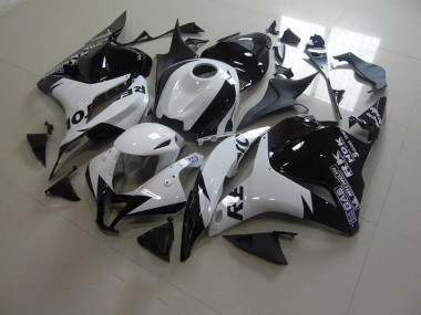Weiß Schwarz Repsol 09-12 Honda CBR600RR Motorrad Verkleidung