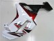 Weiß Schwarz Rot 07-08 Kawasaki ZX6R Motorrad Verkleidung Weiß Schwarz Rot 07-08 Kawasaki ZX6R Motorrad Verkleidung