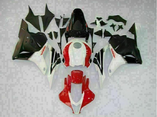 Weiß Schwarz Rot 09-12 Honda CBR600RR Motorrad Verkleidung Weiß Schwarz Rot 09-12 Honda CBR600RR Motorrad Verkleidung