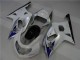 Weiß Silber 01-03 Suzuki GSXR 600/750 Motorrad Verkleidung Weiß Silber 01-03 Suzuki GSXR 600/750 Motorrad Verkleidung