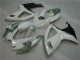 Weiß Silber 06-07 Suzuki GSXR 600/750 Motorrad Verkleidung & Plastik Weiß Silber 06-07 Suzuki GSXR 600/750 Motorrad Verkleidung & Plastik