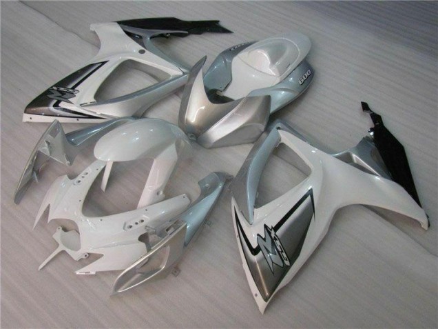 Weiß Silber 06-07 Suzuki GSXR 600/750 Motorrad Verkleidungen Weiß Silber 06-07 Suzuki GSXR 600/750 Motorrad Verkleidungen