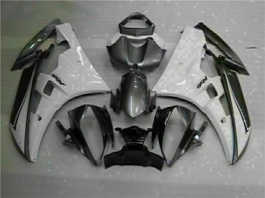 Weiß Silber 06-07 Yamaha YZF R6 Motorrad Verkleidung