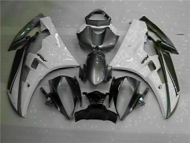 Weiß Silber 06-07 Yamaha YZF R6 Motorrad Verkleidung Weiß Silber 06-07 Yamaha YZF R6 Motorrad Verkleidung