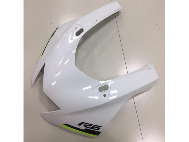 Weiß Silber 17-21 Yamaha YZF R6 Motorrad Verkleidung Weiß Silber 17-21 Yamaha YZF R6 Motorrad Verkleidung