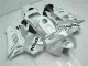 Weiß Silber Repsol 03-04 Honda CBR600RR Motorrad Verkleidung Weiß Silber Repsol 03-04 Honda CBR600RR Motorrad Verkleidung
