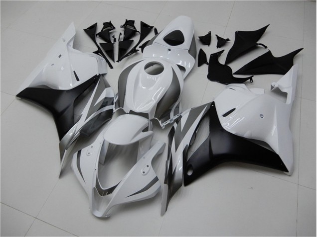 Weiß Silber Schwarz 09-12 Honda CBR600RR Motorrad Verkleidung Weiß Silber Schwarz 09-12 Honda CBR600RR Motorrad Verkleidung