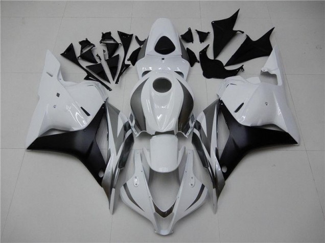 Weiß Silber Schwarz 09-12 Honda CBR600RR Motorrad Verkleidung Weiß Silber Schwarz 09-12 Honda CBR600RR Motorrad Verkleidung