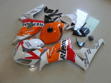 Weiß Und Orange Repsol 06-07 Honda CBR1000RR Motorrad Verkleidung