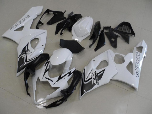 Weiß Und Schwarz 05-06 Suzuki GSXR 1000 Motorrad Verkleidung Weiß Und Schwarz 05-06 Suzuki GSXR 1000 Motorrad Verkleidung