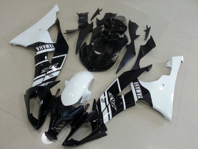 Weiß Und Schwarz 08-16 Yamaha YZF R6 Motorrad Verkleidung Weiß Und Schwarz 08-16 Yamaha YZF R6 Motorrad Verkleidung