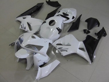 Weiß mit Besonders Aufkleber 05-06 Honda CBR600RR Motorrad Verkleidung