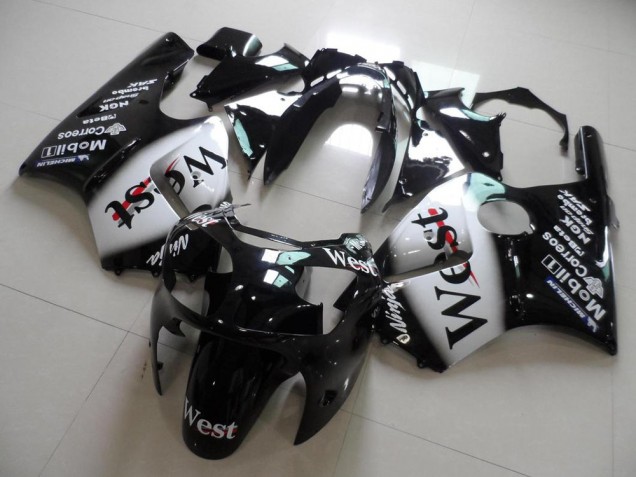 West 00-01 Kawasaki ZX12R Motorrad Verkleidung West 00-01 Kawasaki ZX12R Motorrad Verkleidung