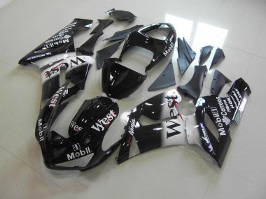 West 05-06 Kawasaki ZX6R Motorrad Verkleidung